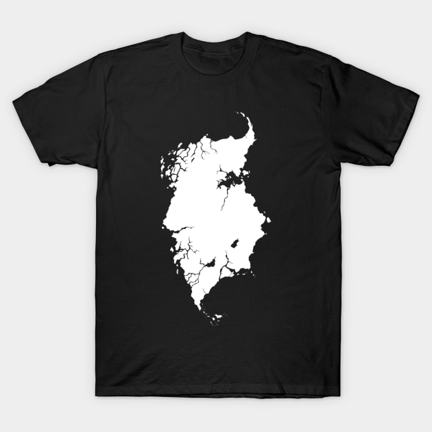 Island of Mata Nui T-Shirt by Rubikia